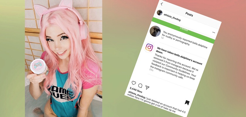 Alias reccomend belle delphine deleted video