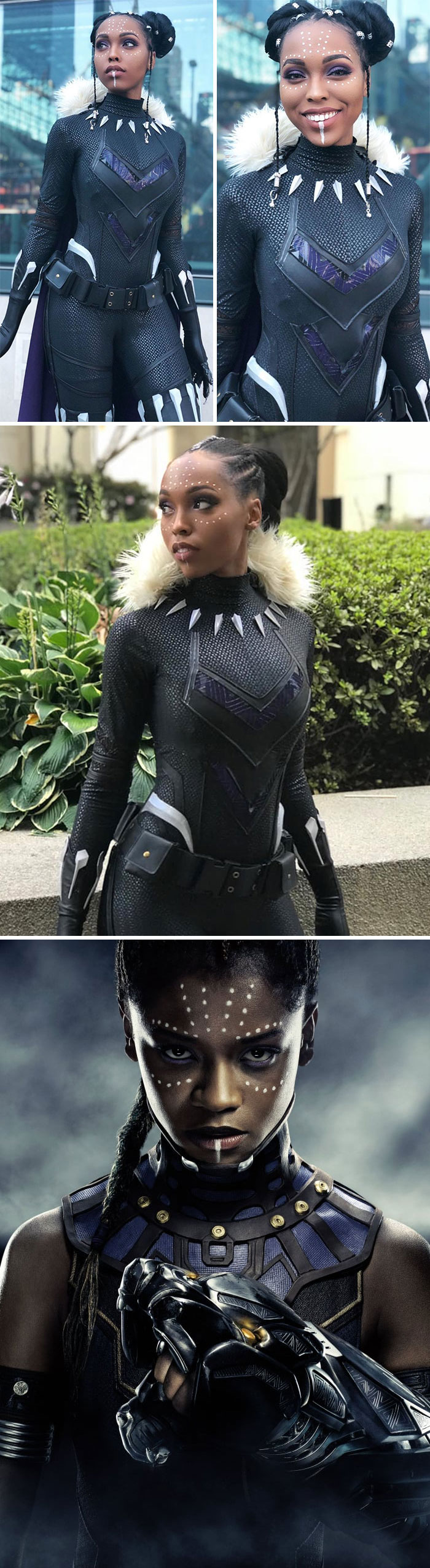 Black panther cosplay